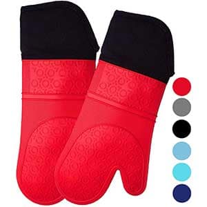 professional silicone oven mitt