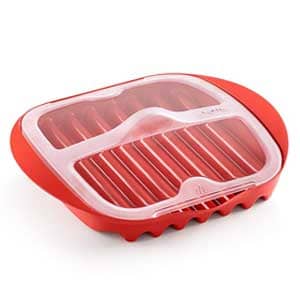 Lekue Microwave Bacon Cooker with lid