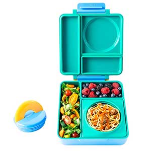 OmieBox 3 Compartment Bento Lunch Box