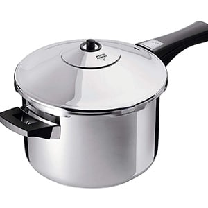 kuhn rikon duromatic stainless steel saucepan