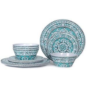 hware melamine dinnerware set