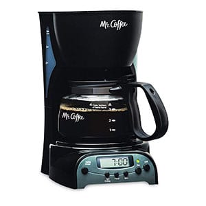 mr coffee programmable coffee maker