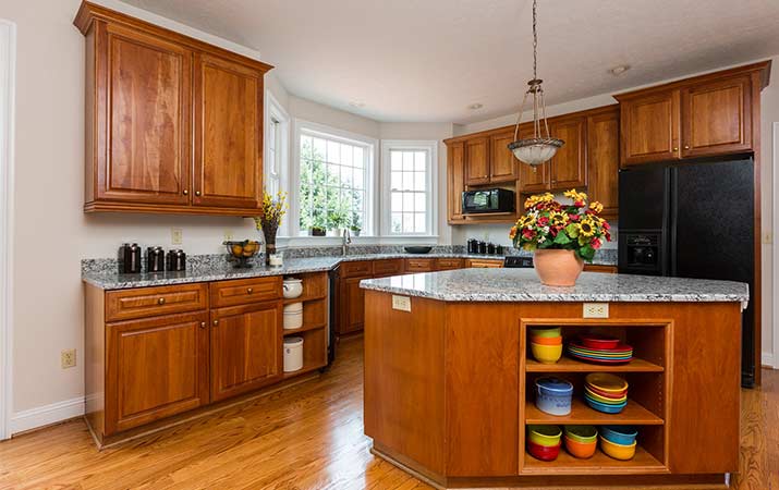 re-paint the cabinets