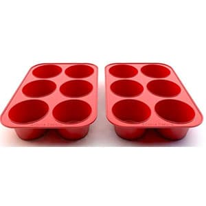 silicone texas muffin pans