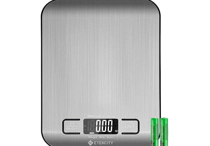 etekcity food digital kitchen scale weight grams