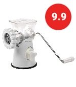 Kitchen Basics 3-In-1 Manual Meat Grinder