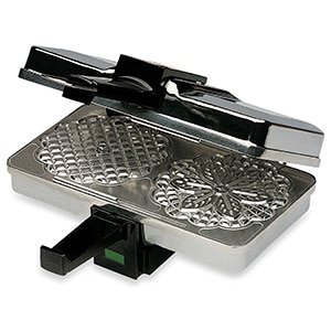 cucinapro polished pizzelle maker