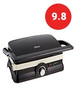 Oster Titanium Infused Dura Ceramic 2 in 1 Panini Maker