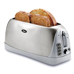 oster long slot toaster