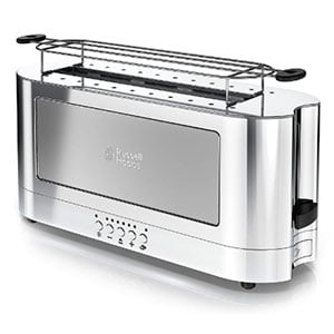 russel hobbs glass accent toaster