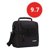 mier 2 insulated cooler lunch bag
