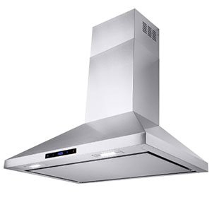 AKDY Wall Mount Ductless Range Hood