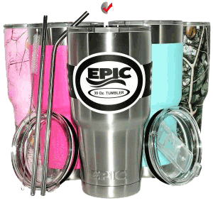EPIC travel insulated tumbler