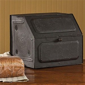 antique replica bread box