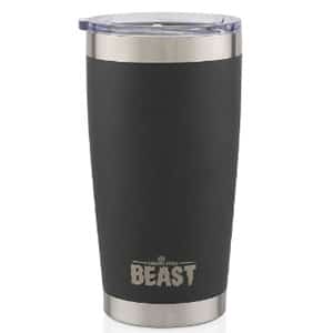 beast black insulated tumbler