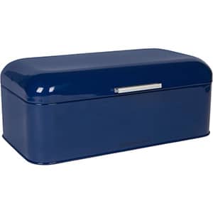 culinary large blue bread boxes