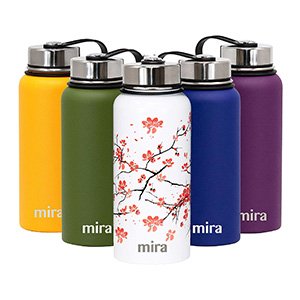 mira vacuum insulated water bottle