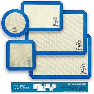 silicone baking mats set