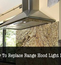 Replace Range Hood Light Bulb