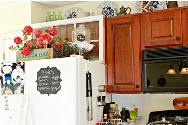 What to Put on Top of the Refrigerator