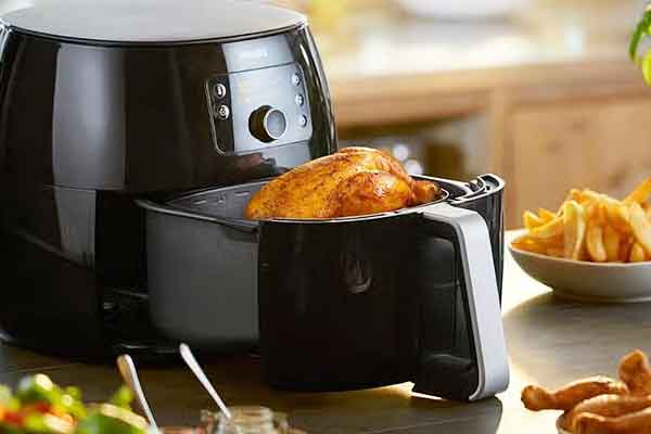 can you put water in a ninja air fryer